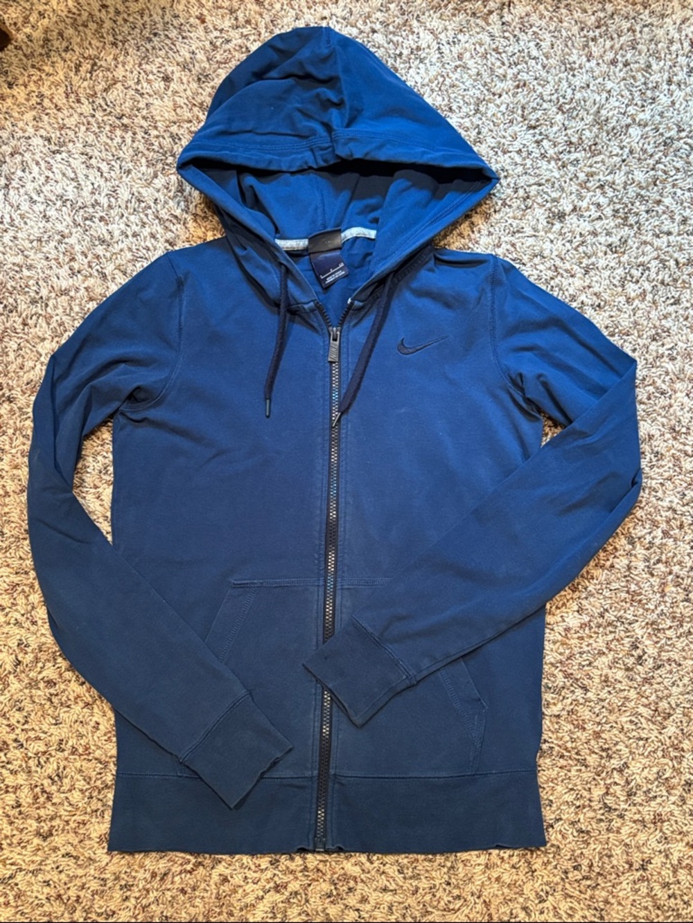 Nike Deep Blue Full-Zip Hooded Jacket